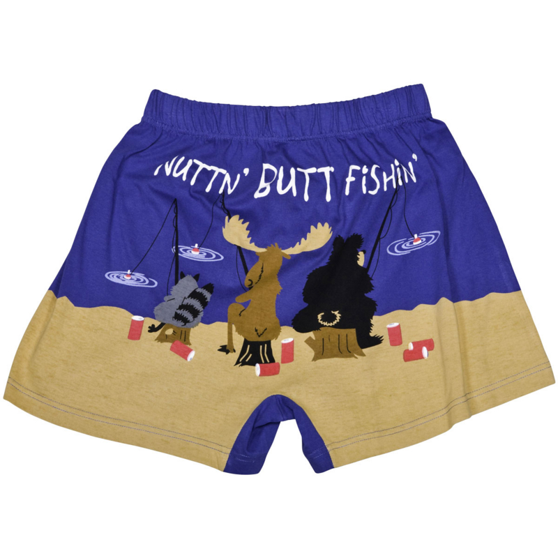 f:id:COMACHI:20120507092122j:plain Lazy One(レイジーワン)ボクサーパンツ Nuttn' BUTT Fishih'