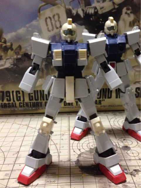 陸戦型ジム&ジムヘッド(ジム頭) 陸戦型ジム&ジムヘッド(ジム頭)