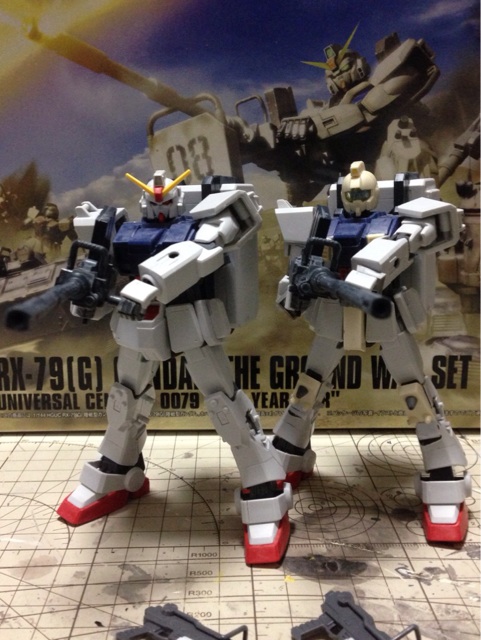 陸戦型ジム&ジムヘッド(ジム頭) 陸戦型ジム&ジムヘッド(ジム頭)