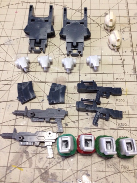 陸戦型ジム&ジムヘッド(ジム頭) 陸戦型ジム&ジムヘッド(ジム頭)