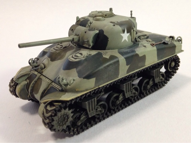 TAMIYA 1/48 アメリカM4A1 シャーマン戦車 製作記 PART3