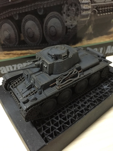 1/48 ドイツ 軽戦車 38(t) E/F型