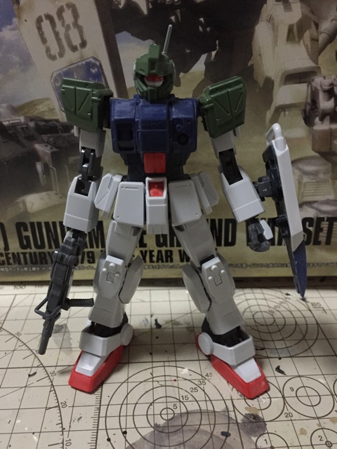 【四点セット】スレイヴレイス& ジム・ガードカスタム& イフリート HG 陸戦型ジム（スレイヴ・レイス隊仕様）（パラシュート