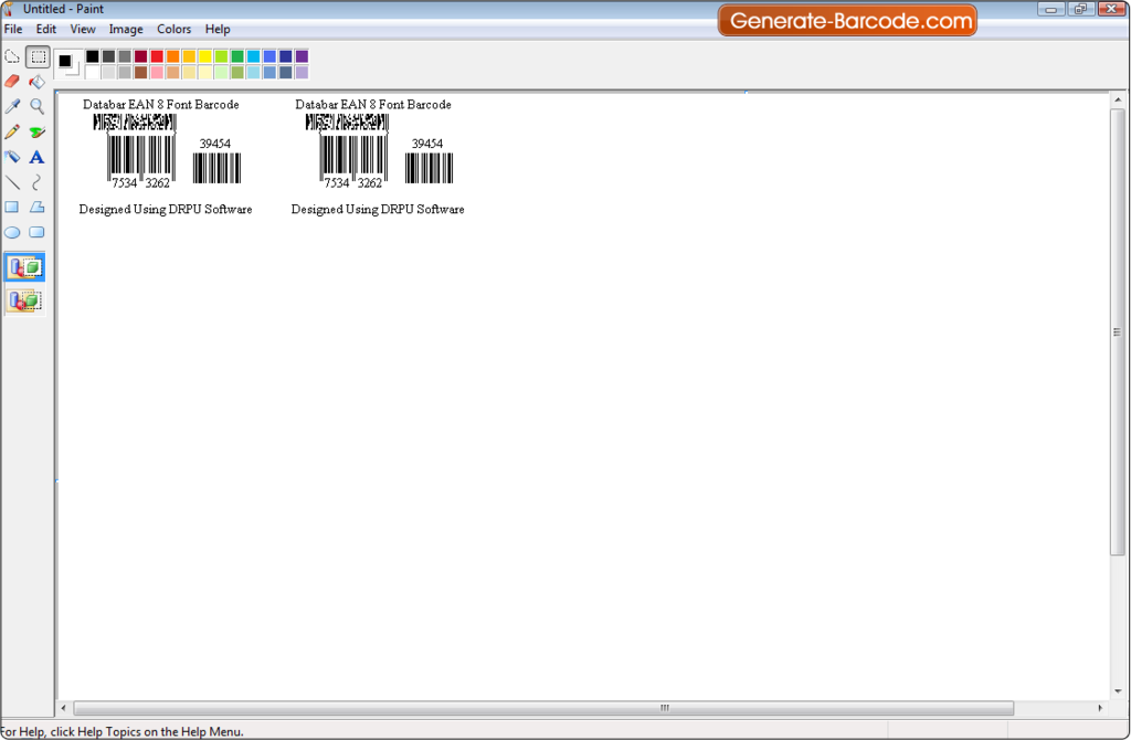 Barcode Maker Software How to copy and paste barcode in MSWord, MSPaint, MSExcel etc DRPU