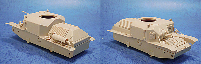 ピットロード「1/35 日本陸軍 92式重装甲車 後期型