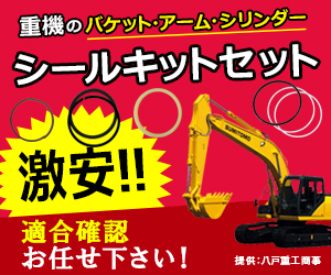 ネットで非常に格安に建機・重機のシリンダーシールキット購入しました ネットで非常に格安に建機・重機のシリンダーシールキット購入しました