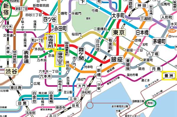 地下鉄路線図