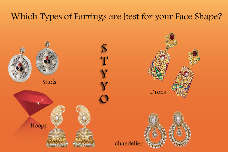 Which Types of Earrings are best for your Face Shape? Designer