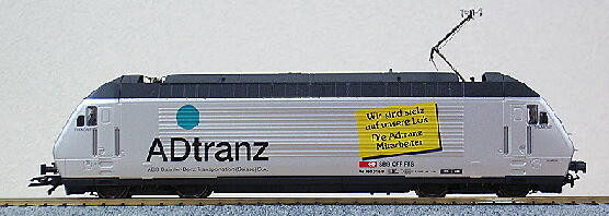フライシュマンSBB RE460 電気機関車限定179年記念ラッピングデザイン フライッシュマンSBB RE460 電気機関車限定179年記念ラッピング