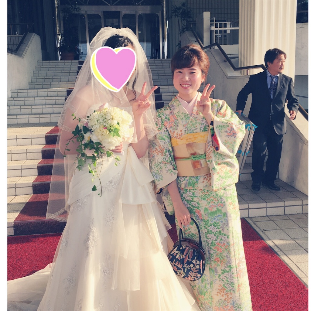 《初めて。》友人の結婚式に参加してきました（^O^） 営業女子の夢と日常