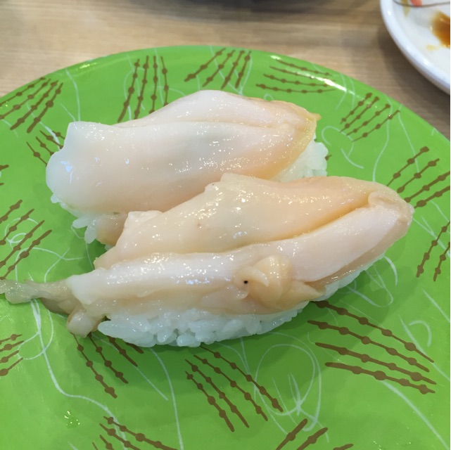 66g 札幌 回転寿司 白つぶ