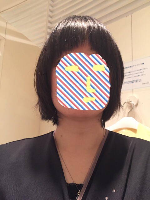 モテる髪型before