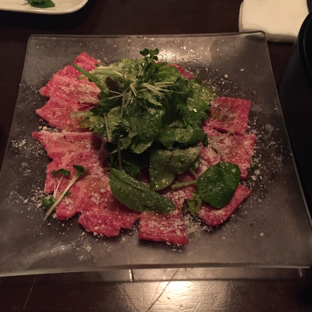 66g おいしい肉 黒毛和牛2色の焼カルパッチョ