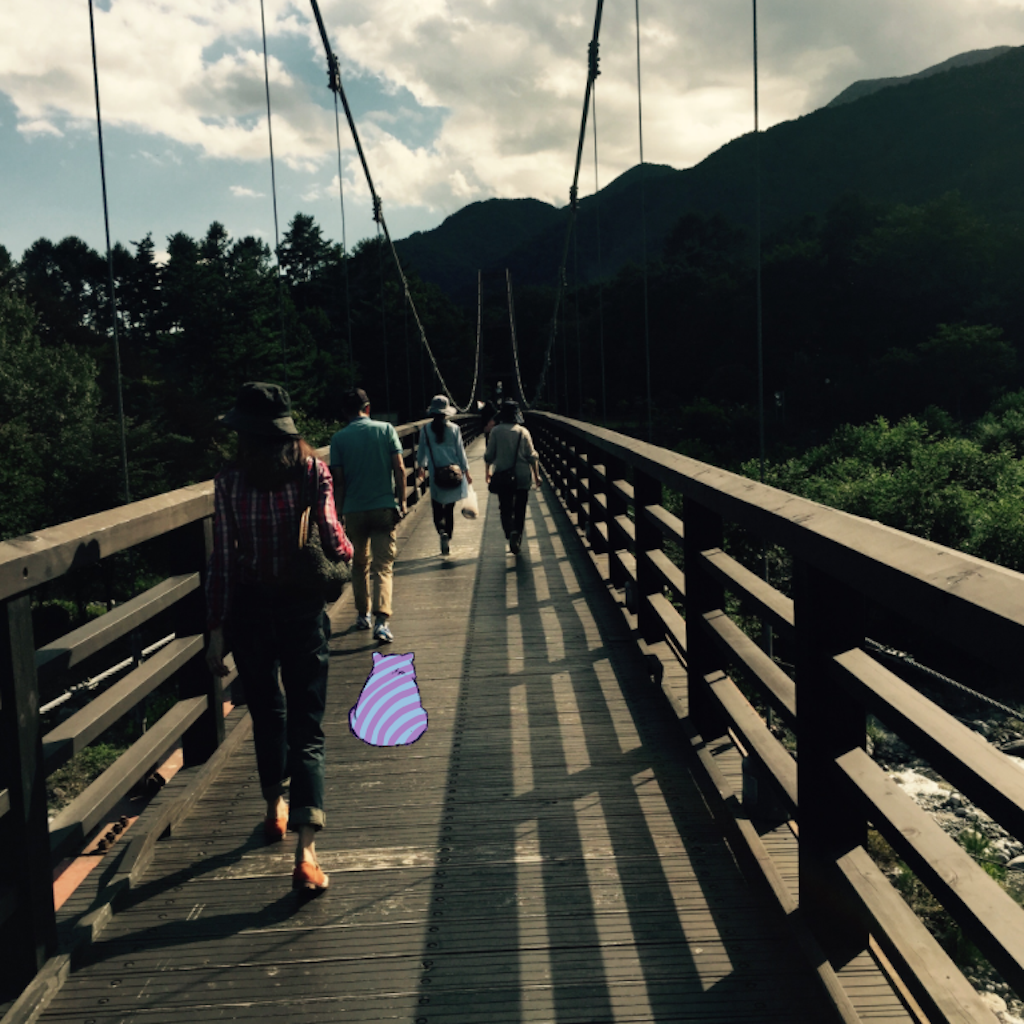 駒ヶ根 吊り橋 画像
