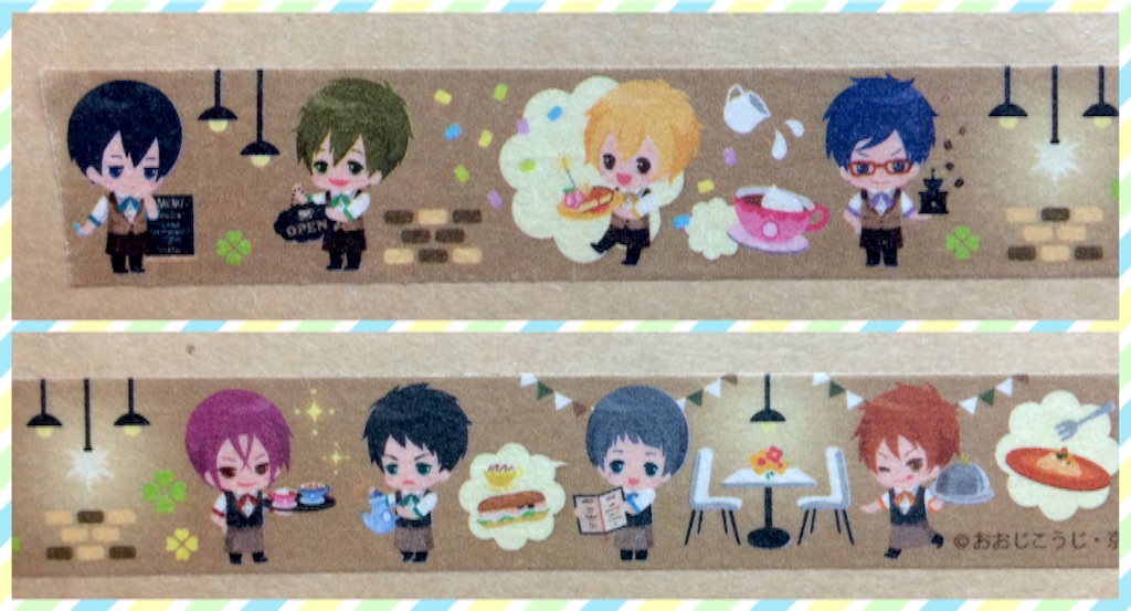 Free! ハイ☆スピード アドアーズ アトレ ポストカード コラボカフェ