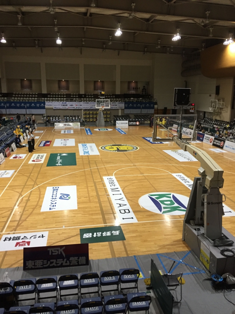 試合会場
