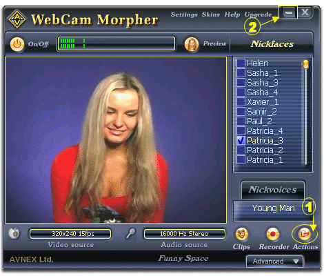 Video changer software