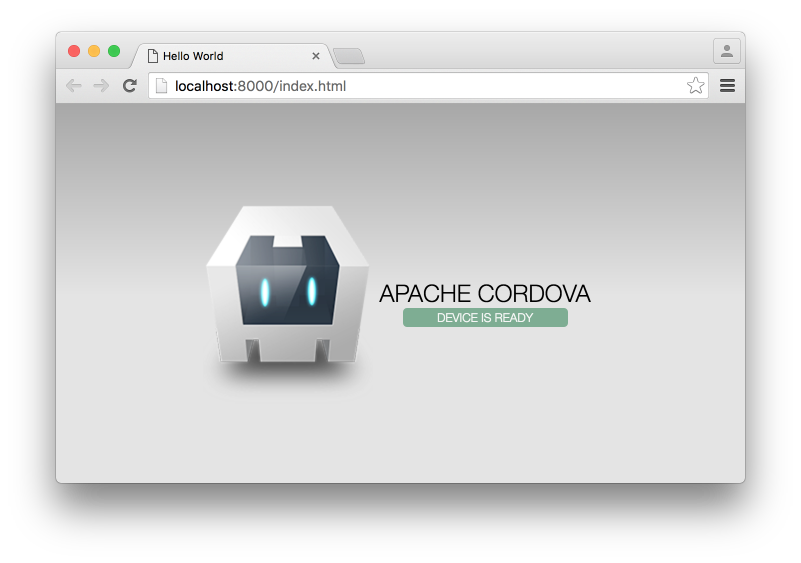 Cordovaのサンプルをブラウザと、Androidで実行するまで そごうソフトウェア研究所