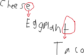 Word Chain Game (food edition)