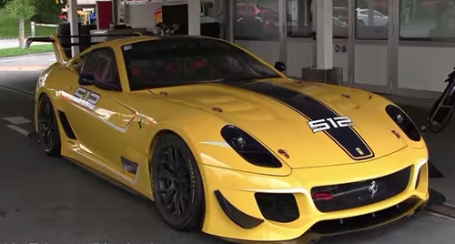 レース専用 Ferrari 599XX Evolution フィオラノ映像 - 車好き