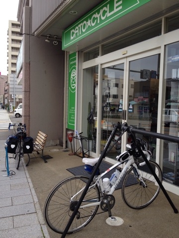 自転車屋さん情報をいただいて ...