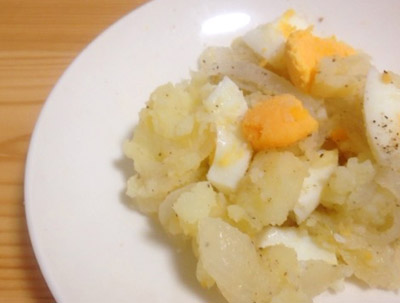 新玉ねぎのポテトサラダ