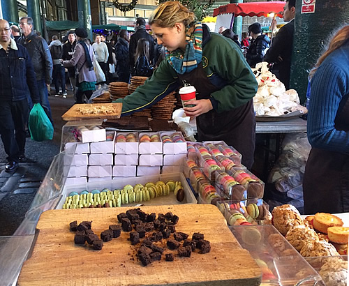 お菓子を探すのだって、バラマーケット(Borough Market) 