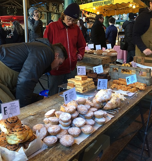 お菓子を探すのだって、バラマーケット(Borough Market) 