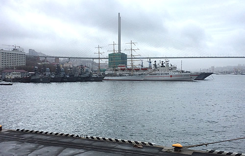 ウラジオストクのフェリー乗り場@Vladivostok