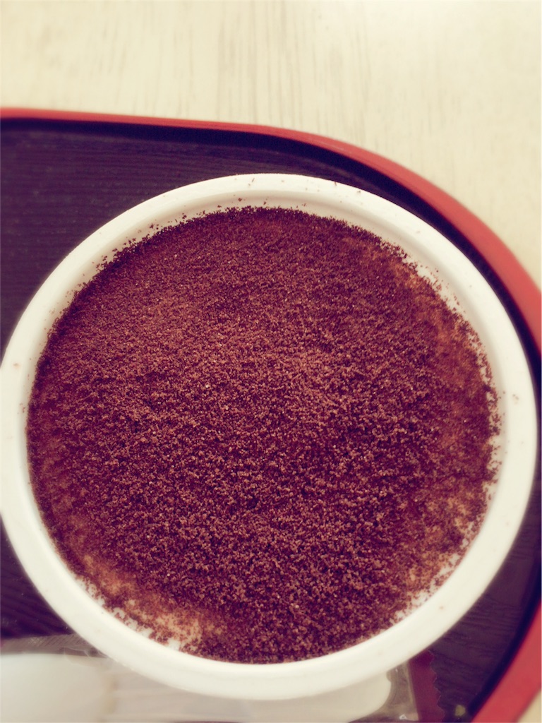 ティラミス氷オープン! 中身