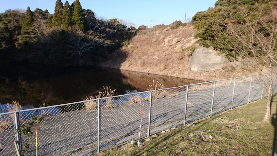 御宿台の調整池（仮称）（千葉県御宿） - 水辺遍路
