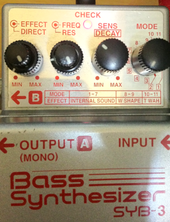 BOSS SYB-3 ベースシンセサイザー　箱付き　取り扱い説明書付き Amazon | BOSS / SYB-3 Bass Synthesizer [ベース用