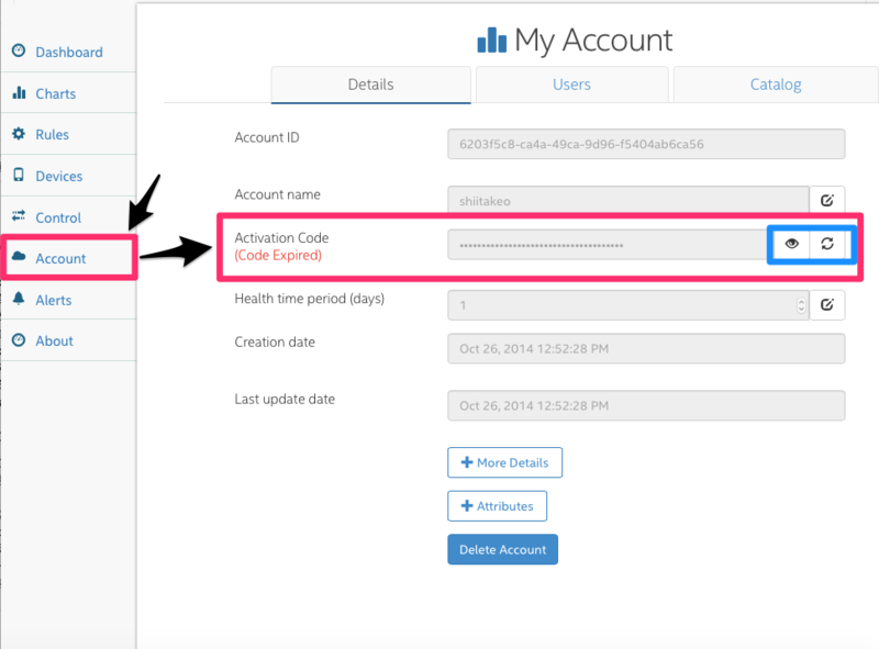 アクティベーションキーの場所