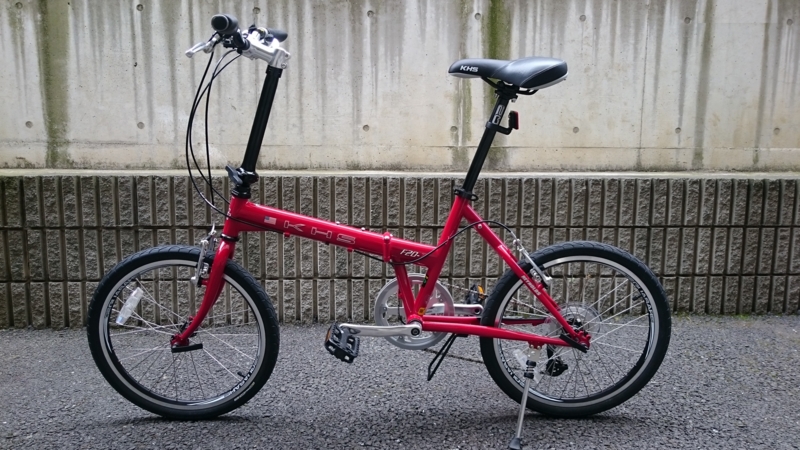 KHS F20-T ミニベロ KHS F20-T折り畳み自転車 | Climb cycle sports