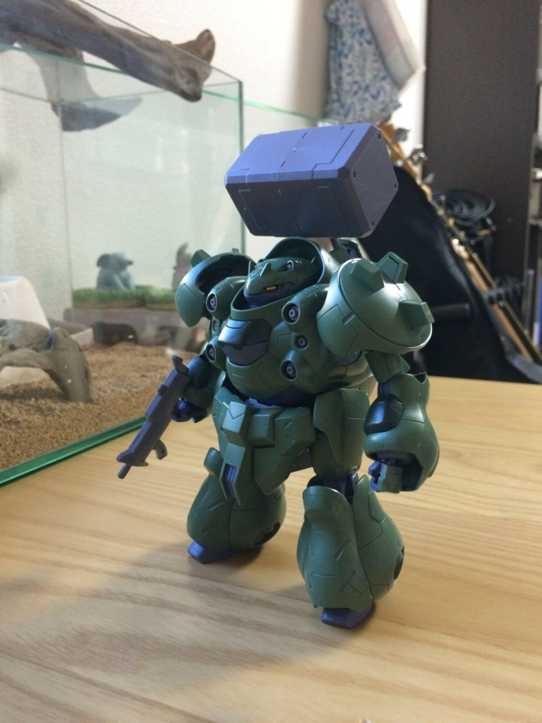 HG 1/144 ガンダムグシオン マンロディ 塗装完成品 ガンプラ バルバトス HGIBO 1/144 ガンダムグシオン、マンロディ(オリジナルカラー