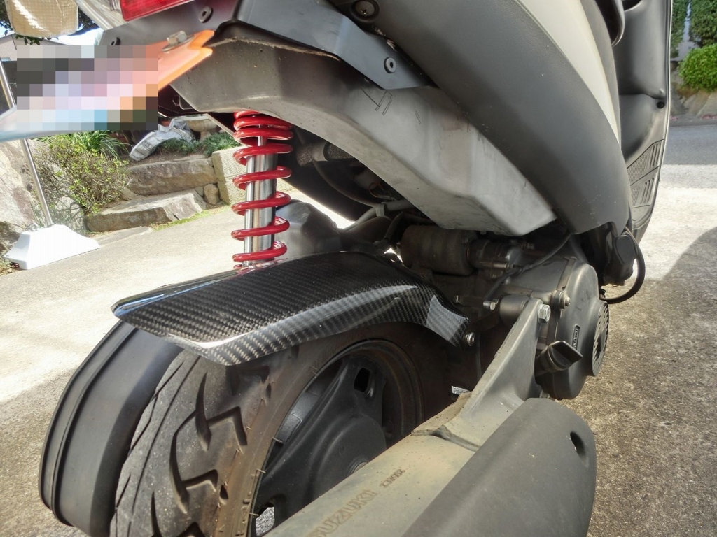 アドレスv125 キタコリアフェンダー