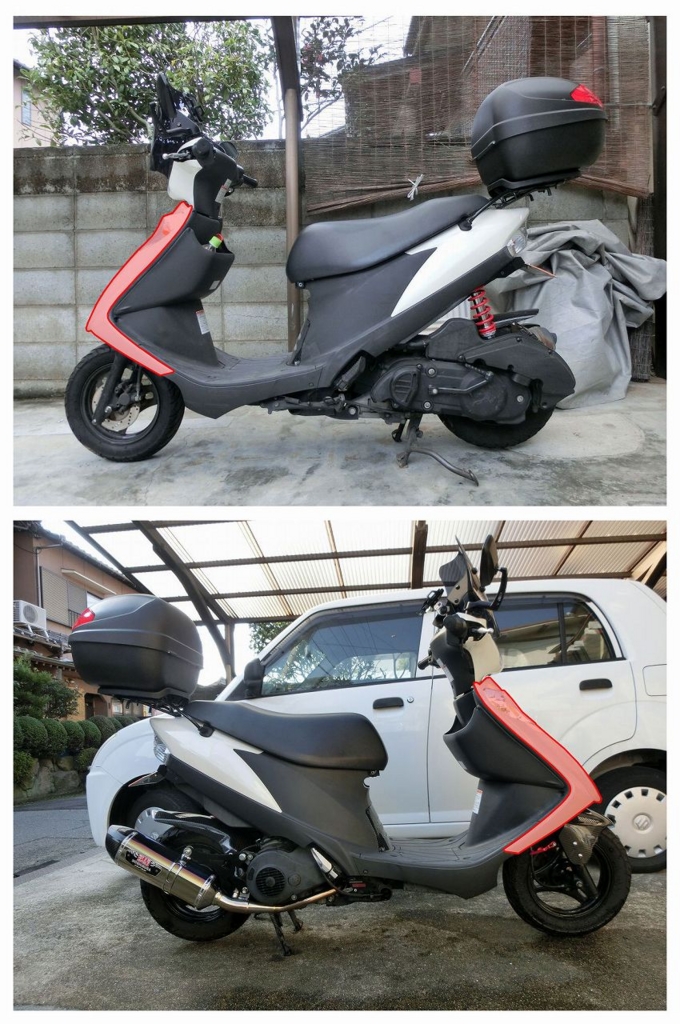 アドレスv125g k5純正テール ウィンカー（スズキ アドレスV125