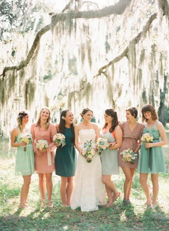 mismatched bridesmaid dresses