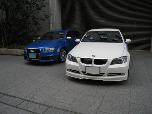ALPINA B3 と Audi RS4 Avant Alpina B3. ALPINA B3 と Audi RS4 Avant