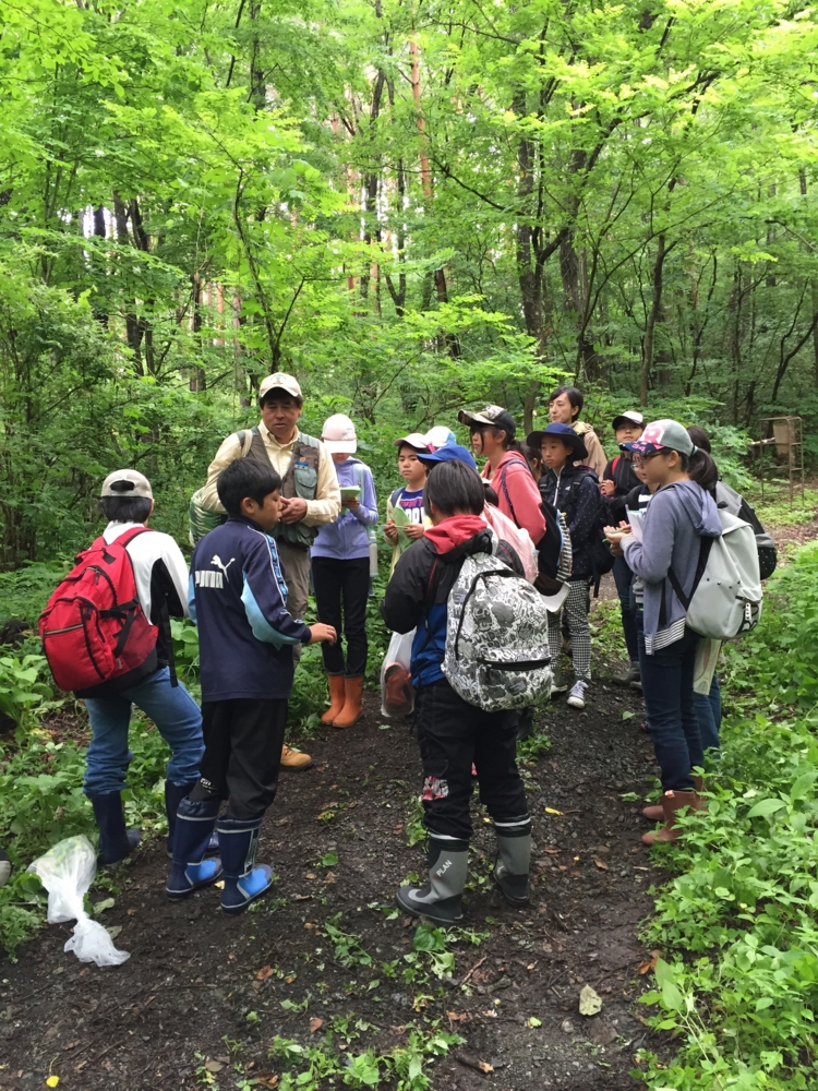 「林業」 学園東小学校 移動教室2015