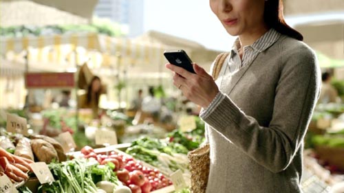 iPhone 4S TV CM - Farmers' Market