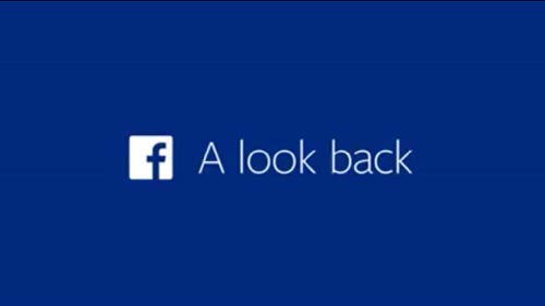 Facebook10周年記念「A look back」