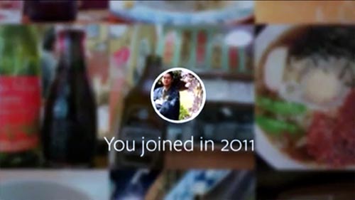 Facebook10周年記念「A look back」
