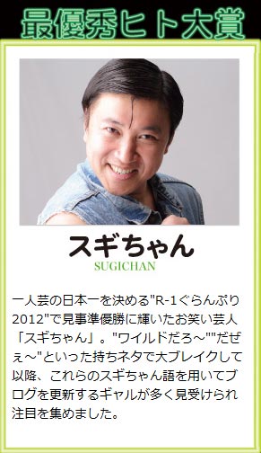 最優秀ヒト大賞