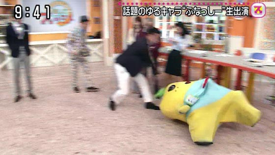 千葉県船橋市のゆるキャラ「ふなっしー」