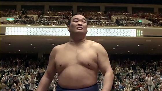 サントリーBOSS「宇宙人ジョーンズ・大相撲」高見盛共演篇