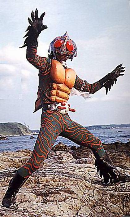 Image result for kamen rider amazon alpha