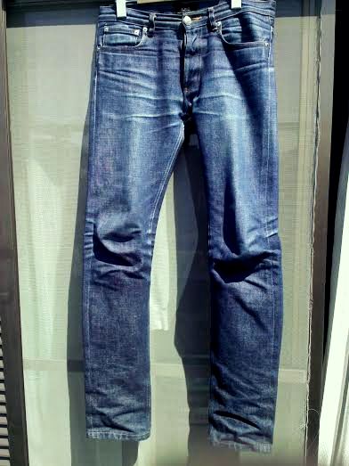 A.P.C. プチニュースタンダード ダークブルー ストレートデニム プチニュースタンダードジーンズ｜デニム HOMME｜A.P.C.