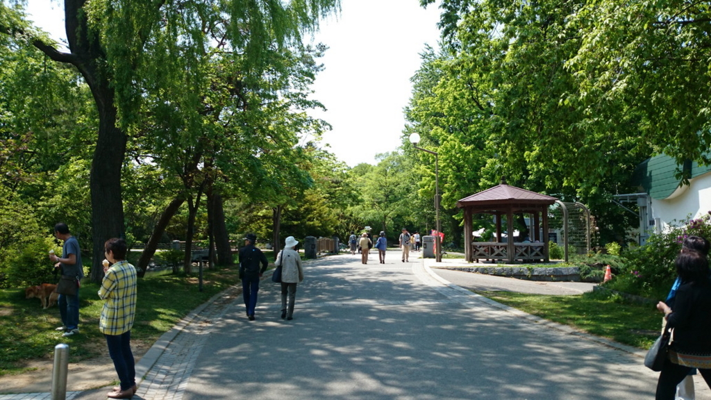 中島公園通路