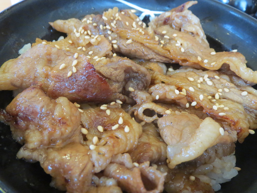 2013年　牛カルビ丼